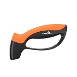 lvifloae Attrezzatura per sport all'aria aperta Coltello militare Pala per affilare i coltelli Affilacoltelli da cucina portatile rapido e portatile per escursioni, campeggio,