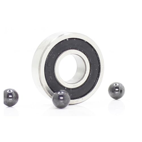 DUKUTS 16004 Hybrid Ceramic Bearing 20 * 42 * 8 mm 1PC Bicycle Bottom Brackets Spares 16004RS Si3N4 Ball Bearings 16004-2RS