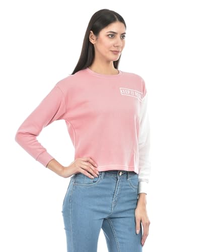 Image of Numero Uno Women Color Blocked Sweatshirt