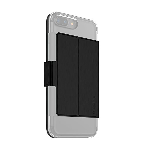 mophie Hold Force Folio for use with Base Case for Apple iPhone iPhone 8 Plus, iPhone 7 Plus - Black