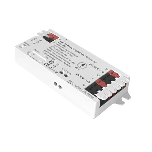 Contrôleur LED ESP32 blanc pour synchroniser vos lumières au rythme de la musique