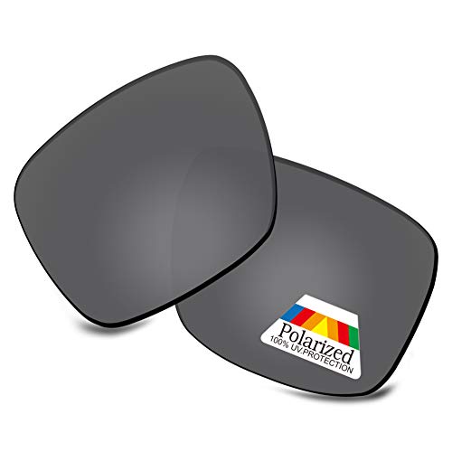 Image of Bwake Replacement Lenses for Oakley Double Edge Sunglasses OO9380 POLARIZED - Easy to Install | Anti Scratch
