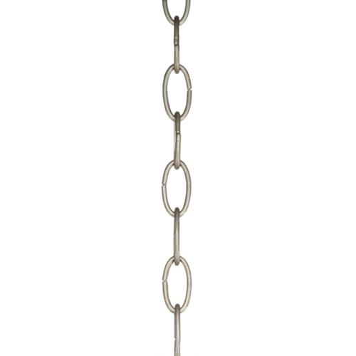 Image of Progress Lighting Accessory Chain - 10' of 9 Gauge Chain, Indoor & Outdoor, P8757-134, Silver Ridge