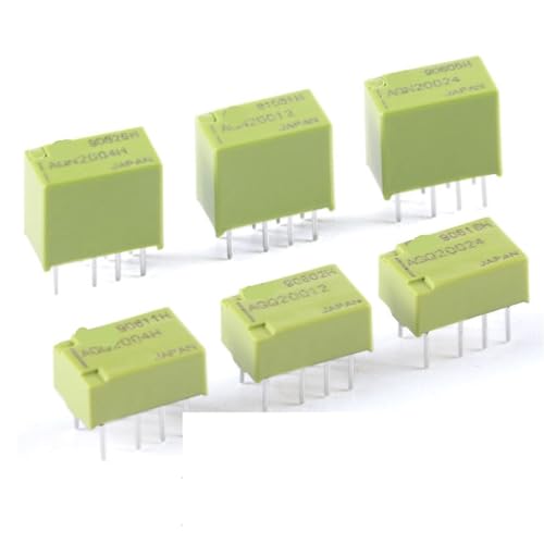 Relé de señal AGQ20012 DC 12V 1A de 8 pines para componentes electrónicos
