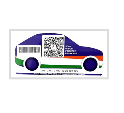 IDFC Tag for Car, Toll Vehicle Fast RFID Tag – Car/Jeep/Van/Picku...