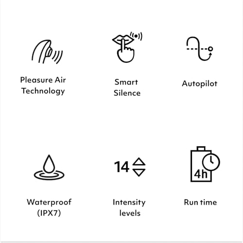 Womanizer Premium 2 - 自動操縦とスマートサイレンスを備えたクリトリス吸引バイブ - 14 段階の吸引速度を備えた防水クリトリス刺激装置 - 振動する大人のおもちゃー女性へのギフト 、充電式 、 ピンク - 画像4