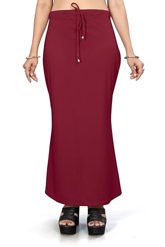 Image of Yashika Present Lycra Saree Shapewear Petticoat for Women||Straight Fit Petticoat Saree Silhouette Shape Wear Dress for Saree|| AZ-YS-OG-SHAPER-P