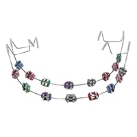 Fake Zahnspange Zahnspange Fasching Fake Braces Fakt Feste Zahnspange Cosplay Zahnspange(Farbe)