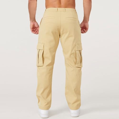 Baggy Pants Men Casual Fashion Cargo Pants Loose Fit with Multiple Pockets for Everyday Wear and Comfort3