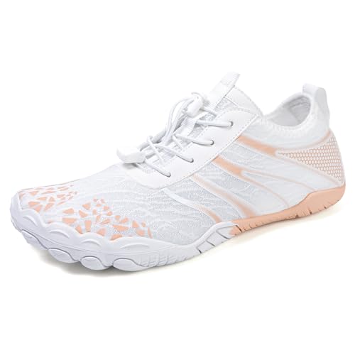 Image of Hike Barefoot Shoes for Women Men Breathable & Non-Slip Athletic Footwear Wide Toe Water Shoes,Designed for Walking,Running&Swimming
