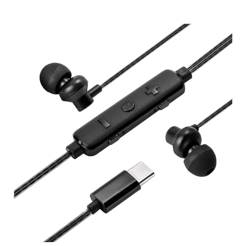 Fone de ouvido HP DHH-1127 Intra Auricular com microfone, USB Tipo-C Preto