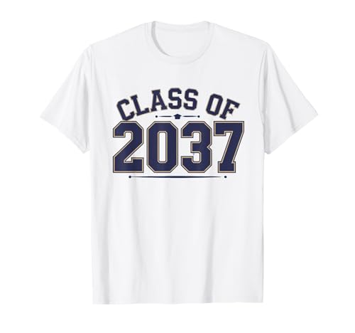 Clase de 2037 Kindergarten para graduarse Camiseta