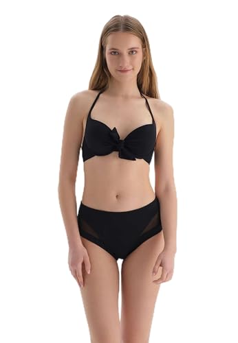 Haut de bikini femme full-cup strapless Dagi Basic noir confortable