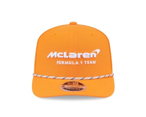 New Era McLaren Racing 9Seventy Rope Papaya Strech Snap Hat Orange miniatura 2