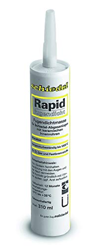 Preisvergleich Produktbild Schiedel Rapid Fugendicht 310 ml Silikon Dichtstoff Kartusche