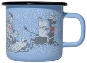 3dl Moomin Winter 2011-2013 Enamel Mug Muurla Special Edition