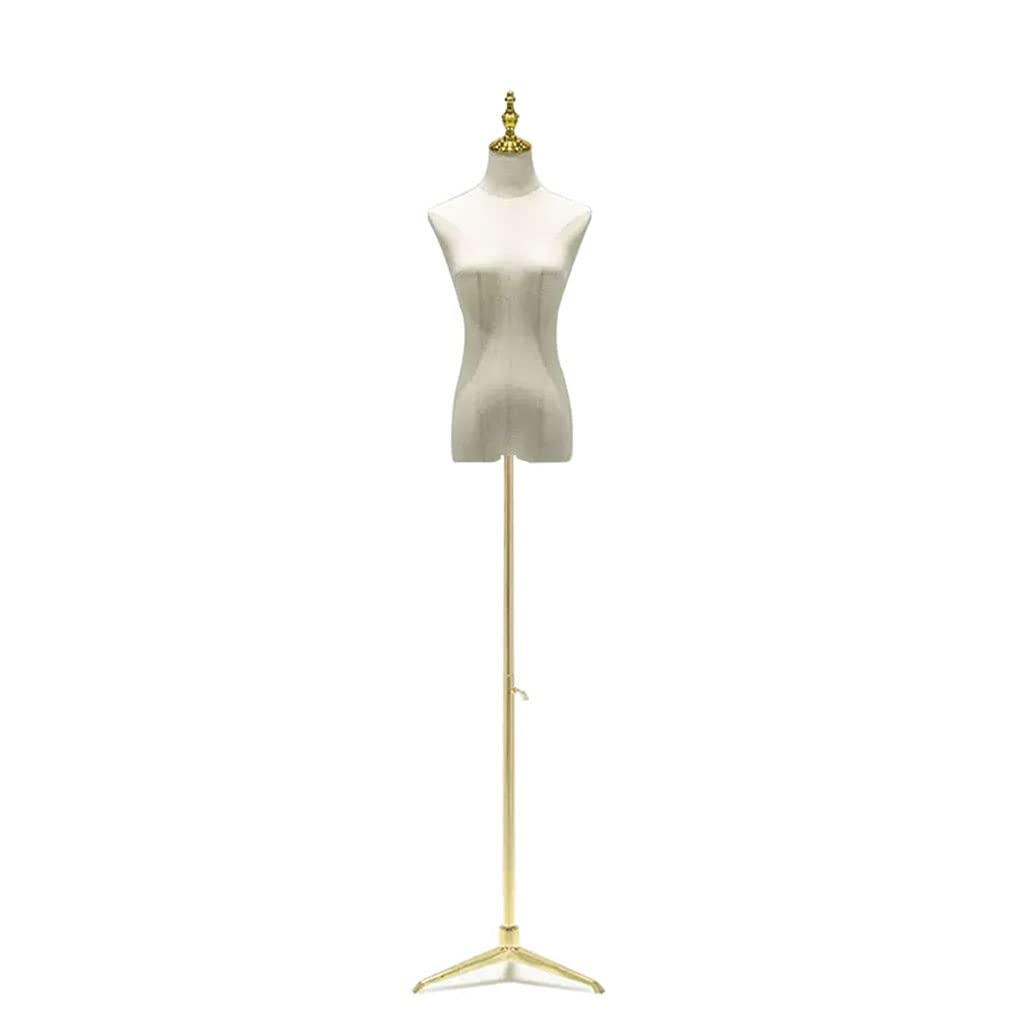 ITOSUI Adjustable Female Mannequin Torso - Detachable Dress Form for Tailoring & Jewelry Display, Height Adjustable, Small Size (Color: Covers) - Perfect for Dressmakers & Designers