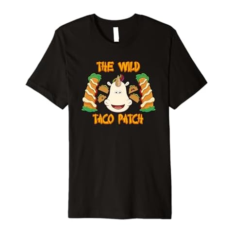 SPARKLE TOOTS Wild Taco Patch Premium T-Shirt Cover