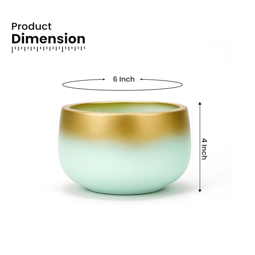 Image of Urban Plant Terracotta Pot - Trendy Planter for Modern Home & Garden Spaces (Celestia Terracotta Pot - Trendy Gradient)