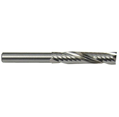 HS Spiralnutfräser Z2 HSS Oberfräser Schaftfräser (D=12 S=8 l=52 L=90)