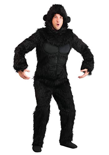 Gorilla Costume Adult - ST Black
