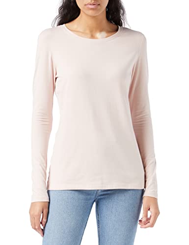 Image of Amazon Essentials Women's Regular-Fit Long-Sleeve Crewneck T-Shirt (Available in Plus Size)