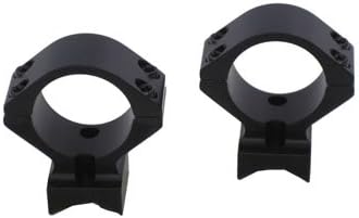 T-Bolt 2-Pc Scope Mount, Integral, Aluminum, Black Finish