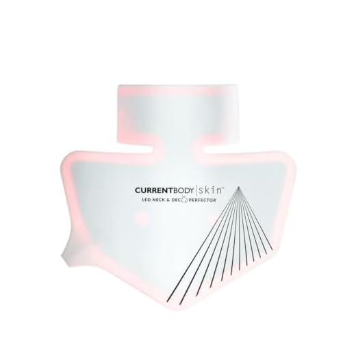 CurrentBody Skin LED Neck & Décolletage Mask: Series 1 | Red Light Therapy Mask for Anti-Aging of the Neck and Chest