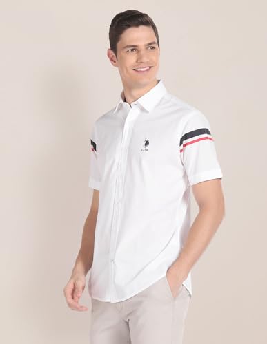 Image of U.S. POLO ASSN. Men's Cotton Regular Fit Shirt