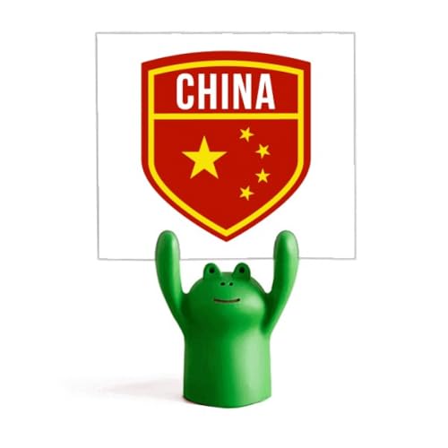 Porte-mémo drapeau de la Chine cadeau idéal décoration cartoon originale