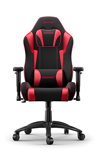 Core EXSE Sedia da Gioco, Tessuto/Finta Pelle, Rosso, Normale - Sedia gaming - Immagine 1