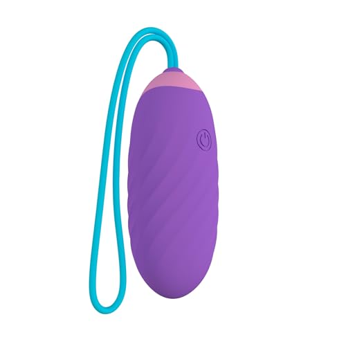 Party Color Toys EGY Violet - Oeuf Vibromasseur Telecommande pour Femme avec 7 modes de vibration et 4 types de vitesse, Rechargeable par USB