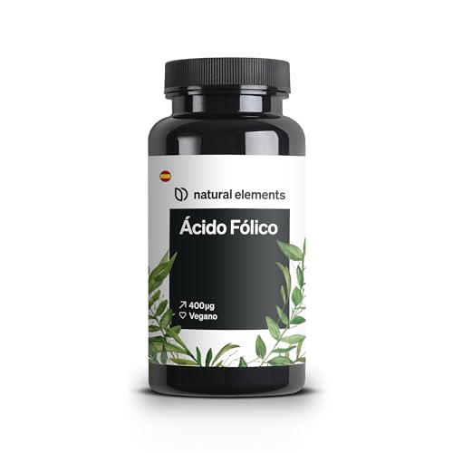 Ácido fólico – 400 comprimidos – 400 mcg por dosis diaria – fertilidad y embarazo – vegano, alta dosificación, sin aditivos innecesarios – producido y probado en laboratorio en Alemania