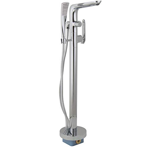 Preisvergleich Produktbild PaulGurkes freistehende Standarmatur für Badewannen Einhandmischer mit Brause