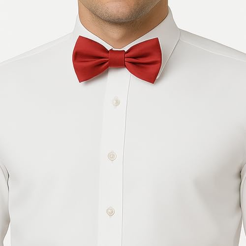 Image of TIE STUDIO Men's cummerbund, pocket square bowtie combo | micro | Superior finishing | Packaging - White Box | Size - adjustable & standard | pack of 3 |