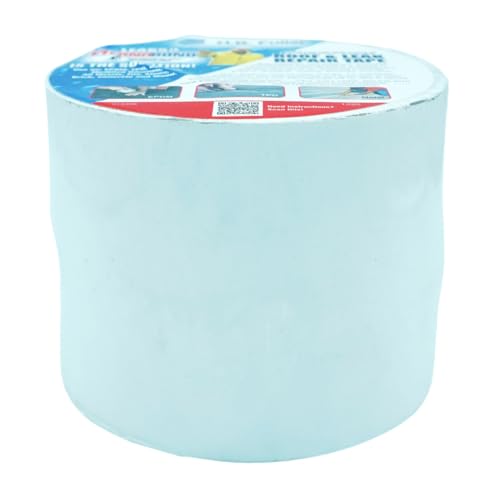 Image of EternaBond RoofSeal White 4 inch x25' MicroSealant UV Stable RV Roof Seal Repair Tape | 35 mil Total Thickness - EB-RW040-25R - One-Step Durable, Waterproof and Airtight Sealant