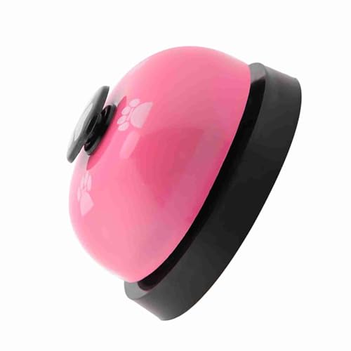 SUNGOOYUE Pet Bell Toy Interactive Toy for Dog Cat Iron Robuust Sustainable Sustainable for Pets and Gifts Liker Training (Rooskleurig) - Afbeelding 5