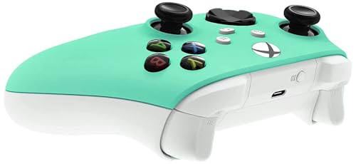 Image of Custom Controllerzz Wireless Controller for Microsoft Xbox Series X /S & Xbox One - Custom Soft Touch Feel - Custom Xbox Series X /S Controller (X /S Green Mint)