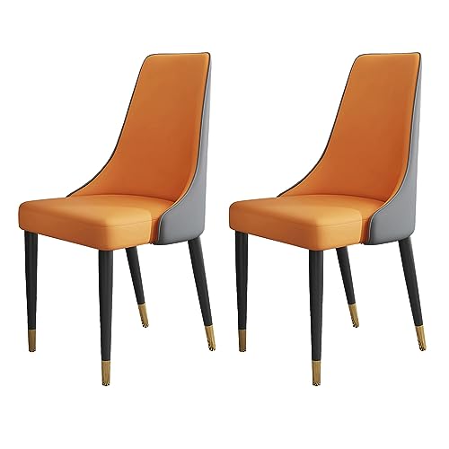 Chaise de cuisine en cuir PU haute et confortable pour restaurant et salon