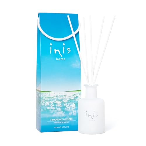Inis The Energy of The Sea Fragrance Diffuser Set – Diffuser for Home – Reed Diffuser – Reed Diffuser for Home – Scent Diffuser for Home – Oil Diffuser – Essential Oil Diffuser – 3.3 Fluid Ounce