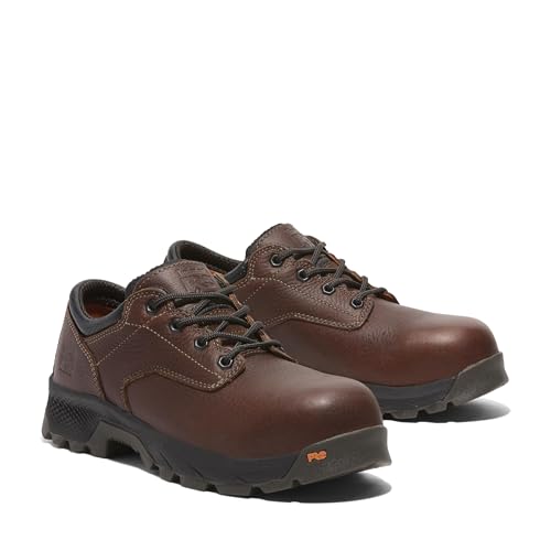 Timberland PRO Timberland PRO Men's Titan EV Oxford Composite Safety Toe Industrial Casual Work Shoe, Teak Trailblazer, 12 Medium