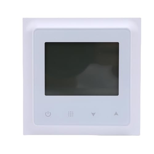 Keenso Thermostat Intelligent, Thermostat Numérique, Programmable Intelligent avec une Technologie de Capteur Précise, un Contrôle WiFi et une Conception de la Couleur des Couleurs pour un Contrôle