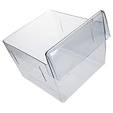  AEG Electrolux Gemüseschale, Gemüsefach 295 x 235 x 225 mm, transparent für Kühlschrank - 2247074186 ersetzt 2247074145