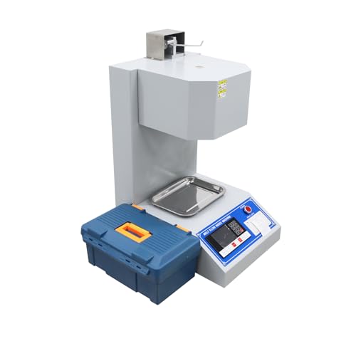 HayWHNKN Melt Flow Index Rate Tester MFR MVR Tester Melt Index Instrument Flow Rate Meter for Polymer Plastic (with Printer)110V