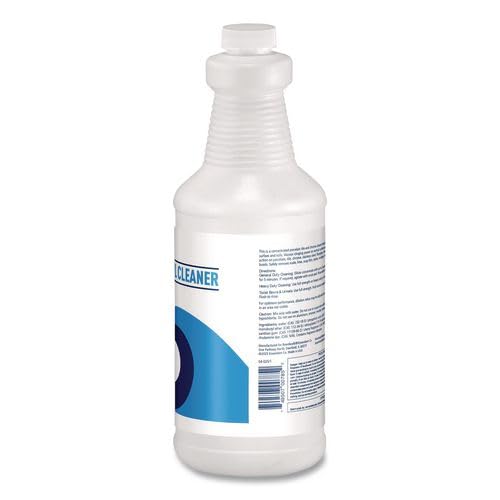 Boardwalk Commercial Toilet Bowl Cleaner, 12-Pack, 32 oz Bottles, Viscous Clinging Power, Pleasant Scent, For Tile & Chrome, Made in the USA