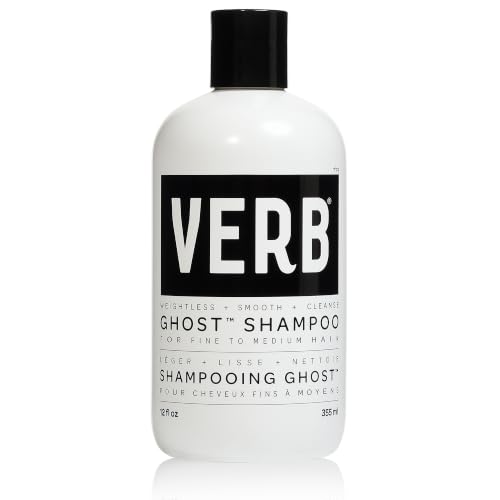 VERB Ghost Fine Hair Shampoo, 12 fl oz | Weightless Smoothing Cleanser