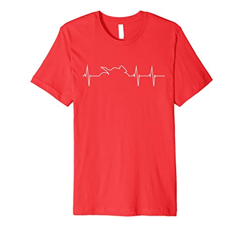 Sport Motorcycle Heartbeat T-Shirt