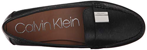 Image of Calvin Klein Womens Lisa Black Birtch Saffiano Smooth 8.5 M