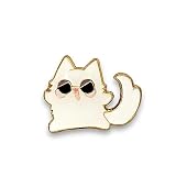 Broche de mochila GOJO Cat - Broche Gojo Sensei, Sukuna, Megumi esmaltado, 1.2 x 1.2 x 0.1 inches, Zinco, Esmalte duro