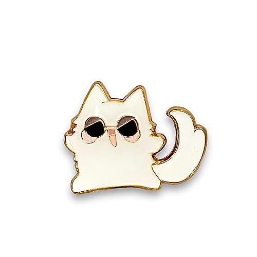 Image of GOJO Cat Backpack Pin - Gojo Sensei, Sukuna, Megumi Enamel Pins